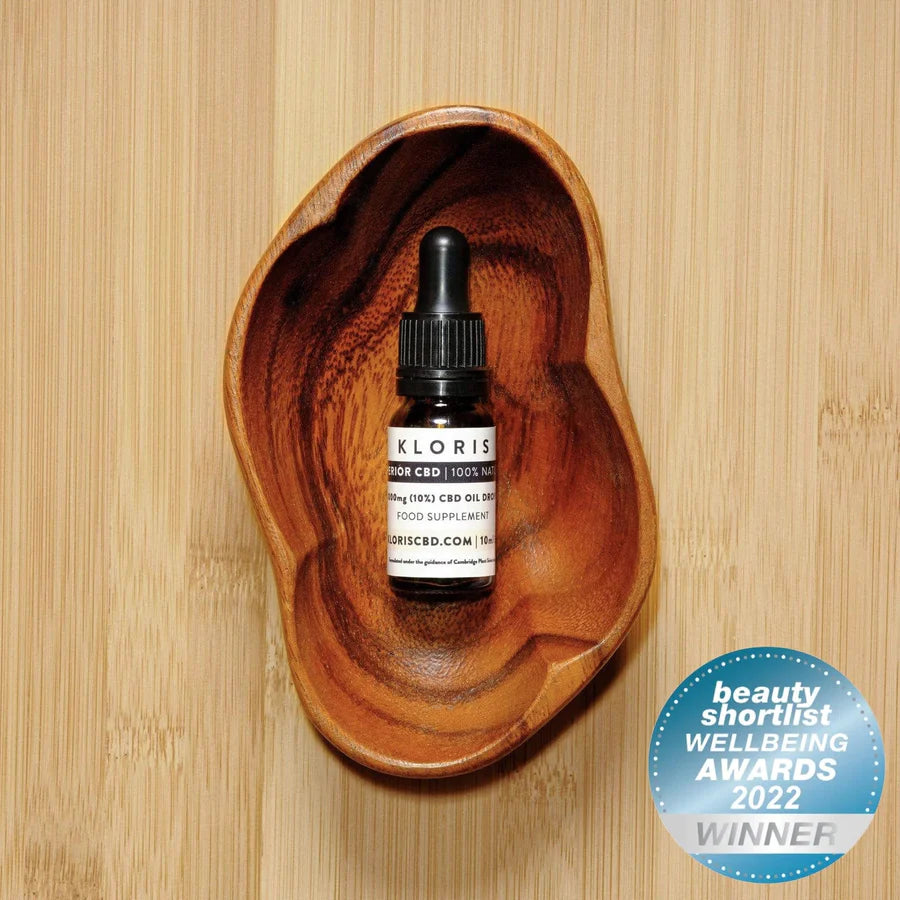 Έλαιο CBD 1000mg 10% - Premium CBD Drops | KLORIS
