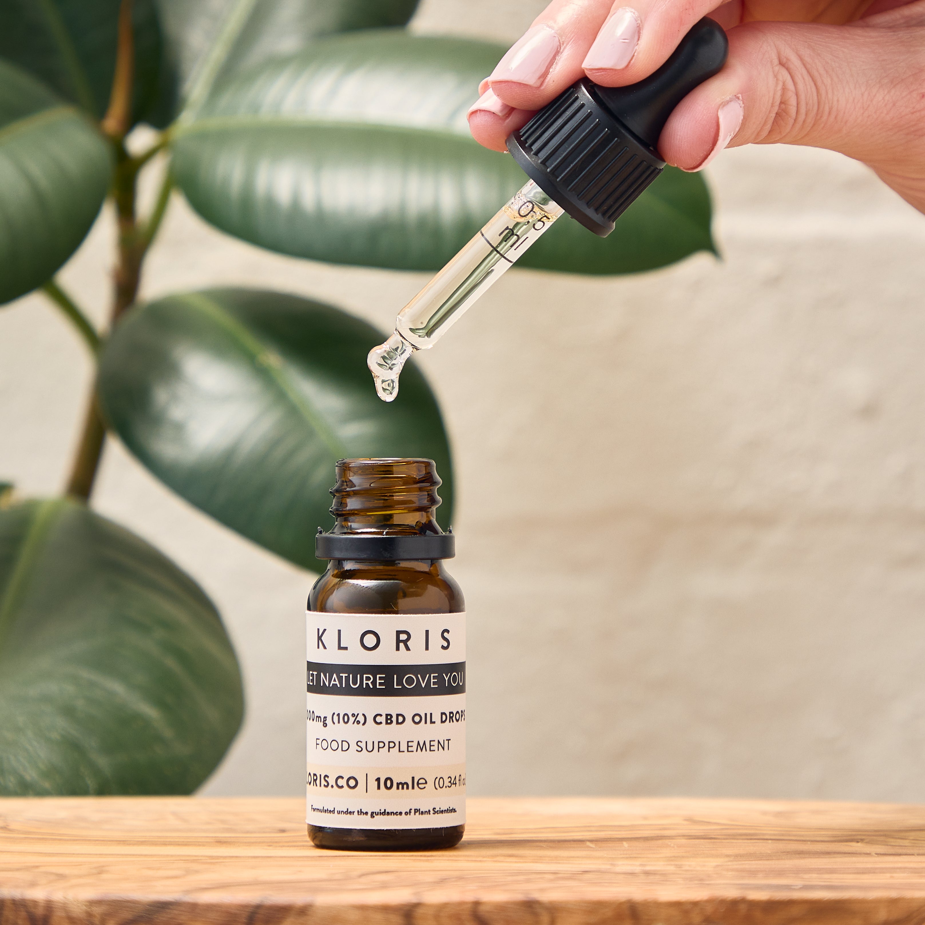 Έλαιο CBD 1000mg 10% - Premium CBD Drops | KLORIS