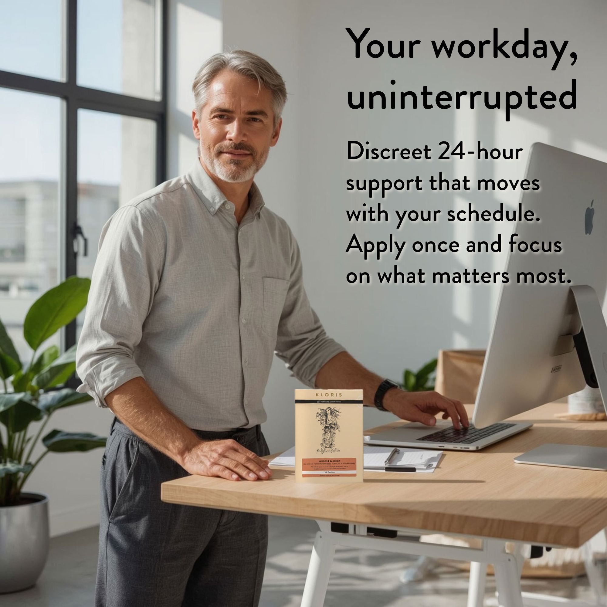 Επιθέματα CBD 16mg. Για ανακούφιση από πόνο στη μέση και μυς